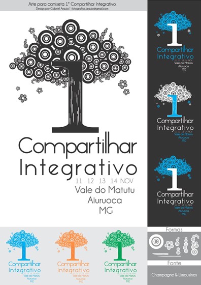 Folders: Arte para Camiseta - 1º Compartilhar Integrativo 